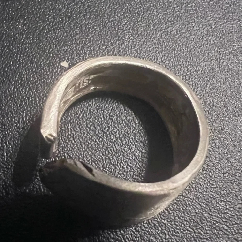 Vintage Silver Spoon Wrap Ring - Picture 7 of 13